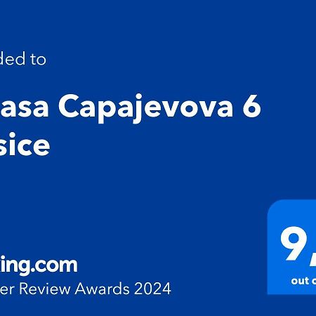 Апартаменти Terasa Capajevova 6 Кошице Екстер'єр фото